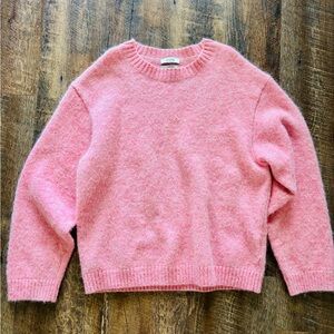 COS Alpaca/Wool Blend Rose Pink Oversized Sweater
